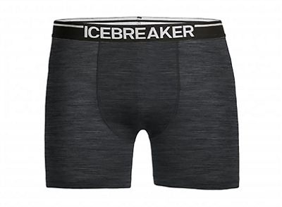 Icebreaker Anatomica Merino Boxers  - Jet Heather - XL, Jet Heather
